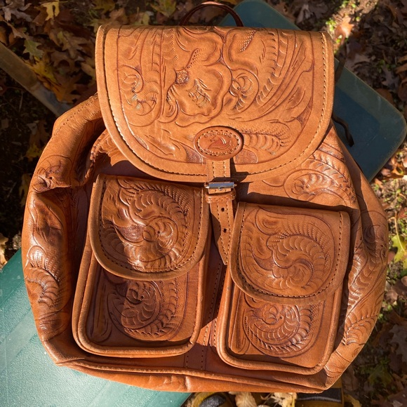 Beautiful Handmade Leather Bag - Picture 8 of 8